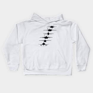 Air Force Fighter Jets Kids Hoodie